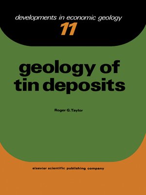 cover image of Geology of Tin Deposits